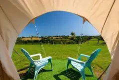 Bell tent views