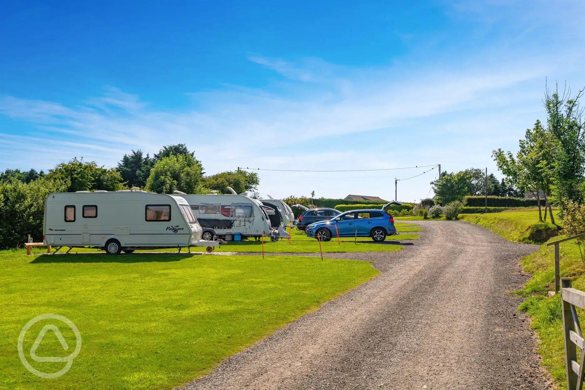 Electric grass and gravel pitches