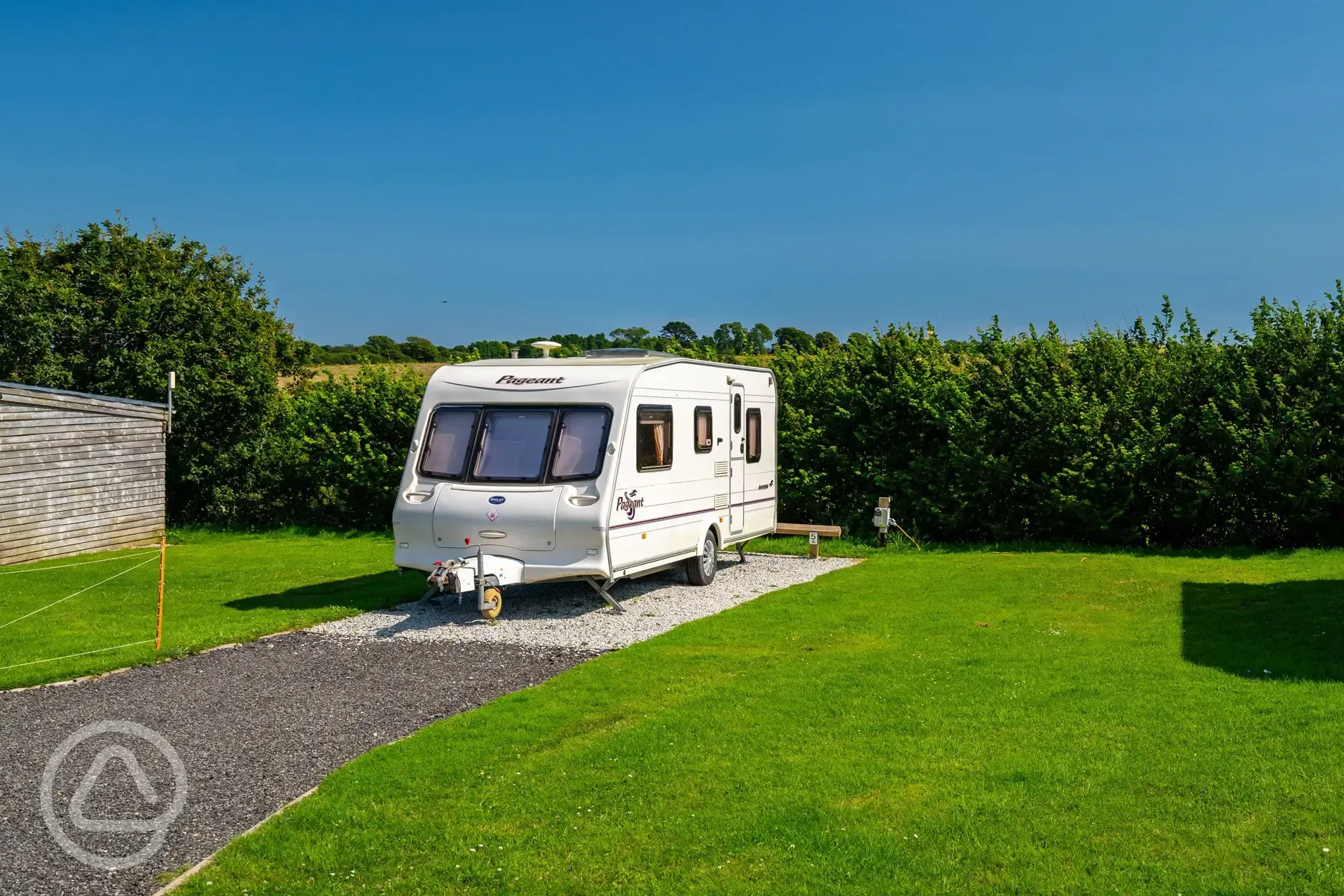 Electric grass and gravel pitches