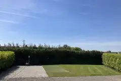 Fully serviced grass and gravel pitches - Pitch 1