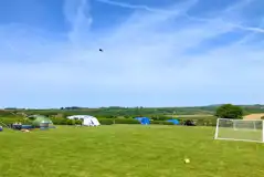 Camp field for tents, trailer tents and campervans at Hillcrest Views Campsite Camp field for tents, trailer tents and campervans at Hillcrest Views Campsite