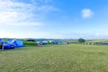 Camping field for tents, trailer tents and campervans