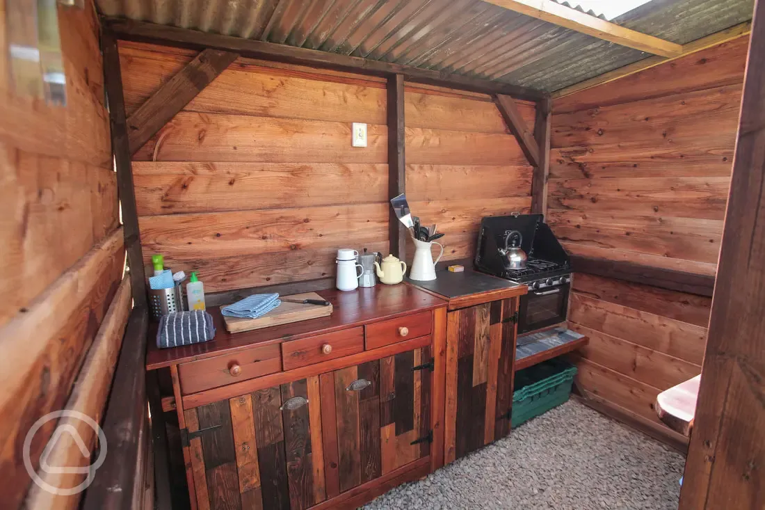 Badger camp kitchen