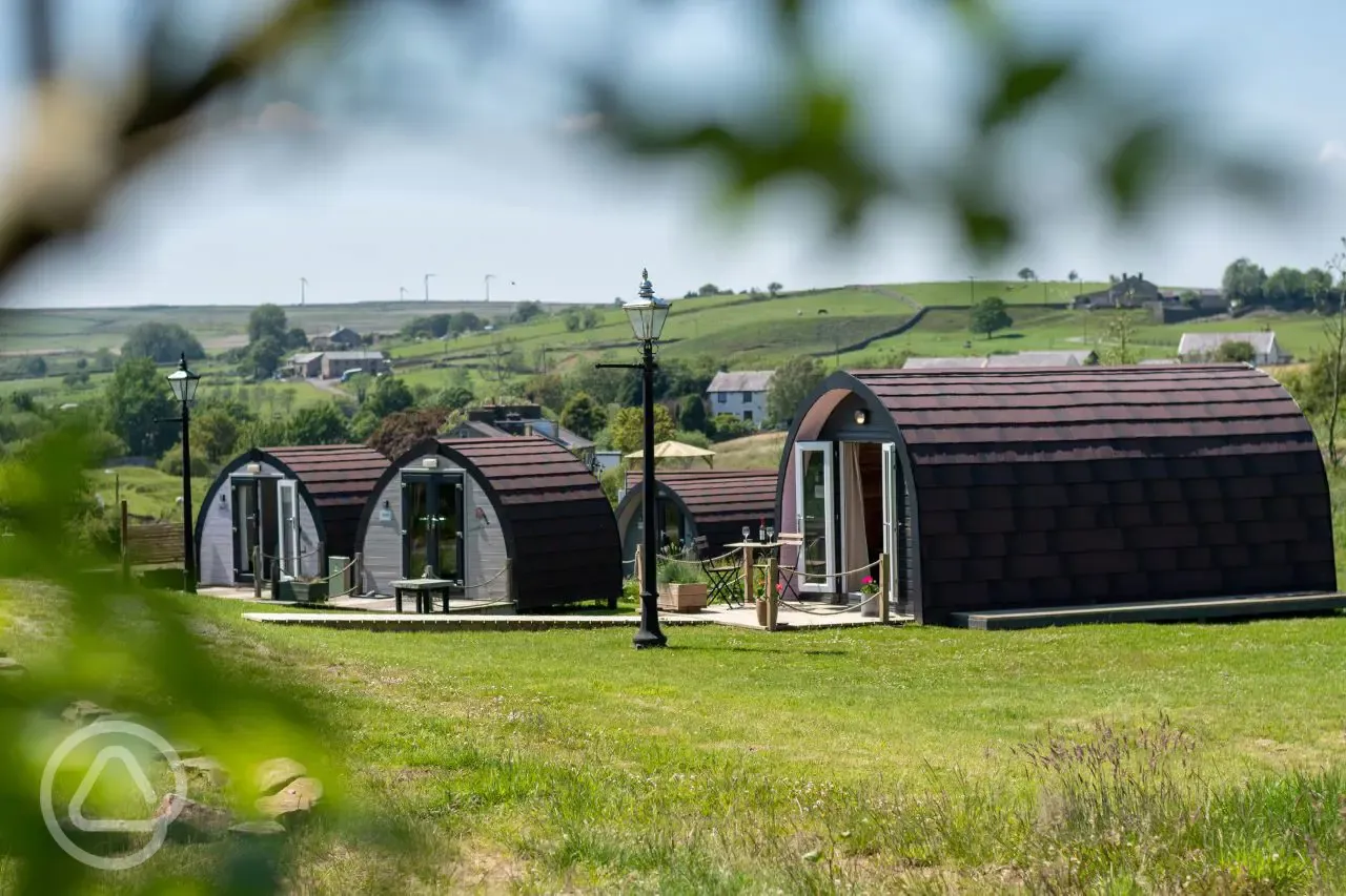 Glamping pods