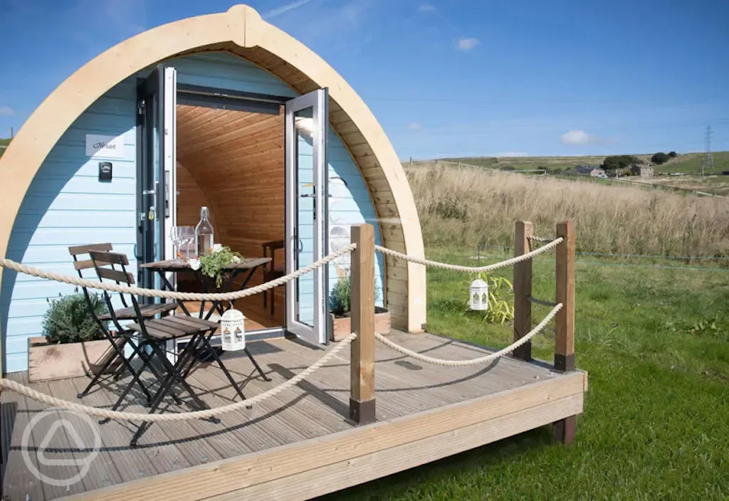 Glamping pods