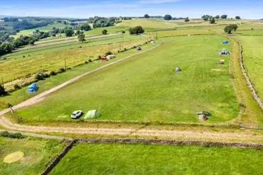 Aerial view of the pitches at Beltonville Farm