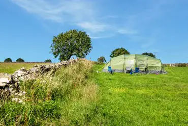 Non electric grass tent pitches, suitable for tents only