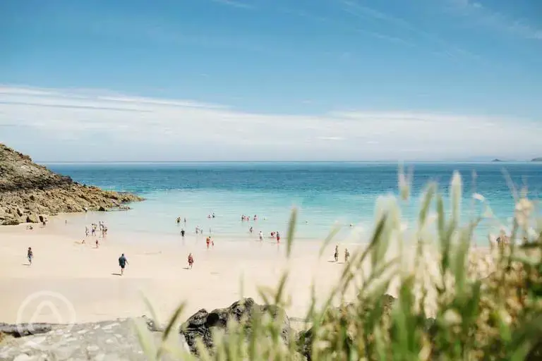 Nearby beach