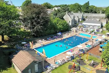 Outdoor swimming pool