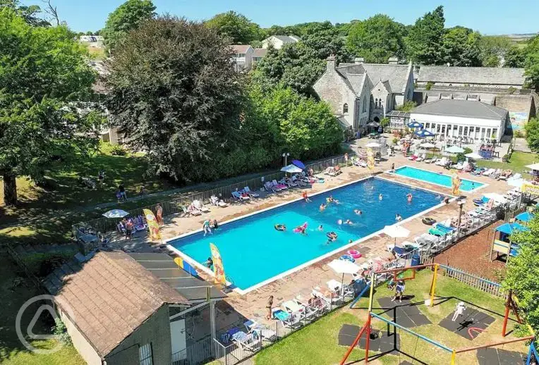 Outdoor swimming pool
