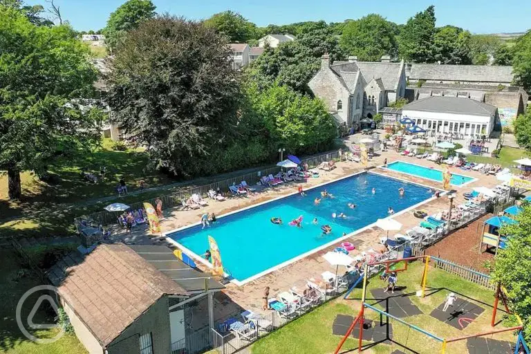 Outdoor swimming pool