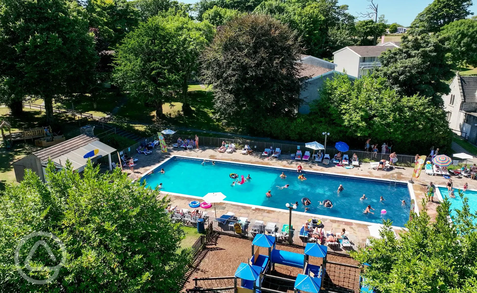 Outdoor swimming pool