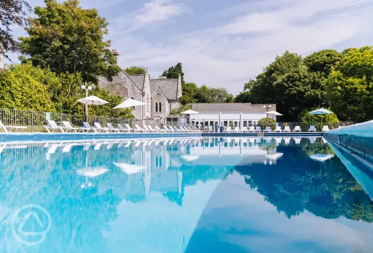 Outdoor swimming pool