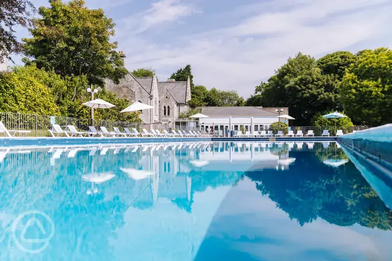 Outdoor swimming pool