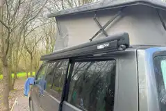 Non electric gravel woodland campervan pitch