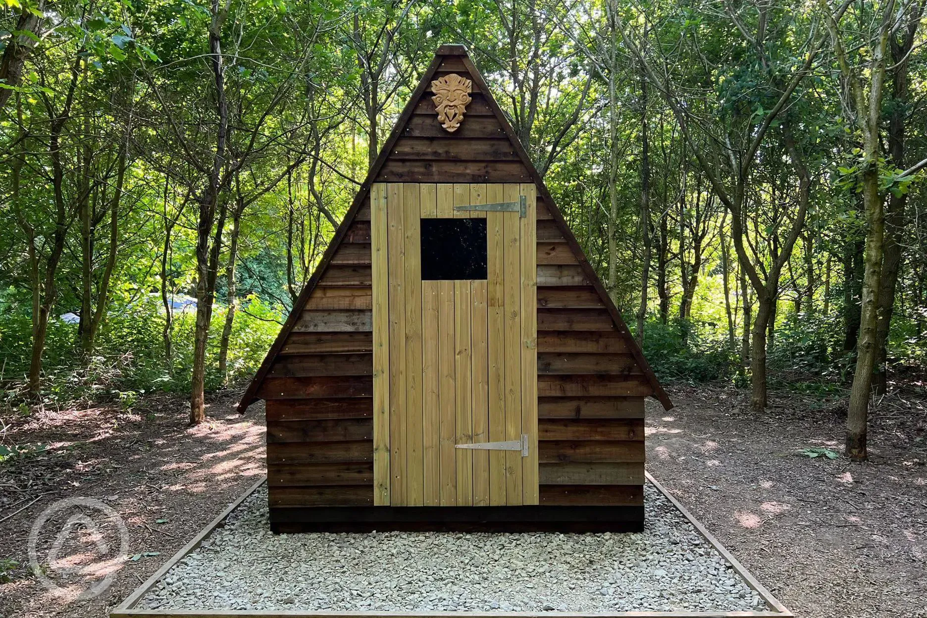 Woodland bolthole camping pod