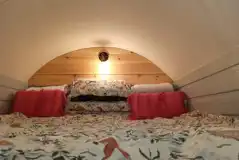 Shepherd's hut bed