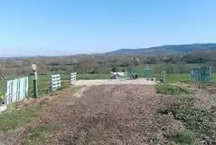 Electric gravel campervan pitch (Tower View)