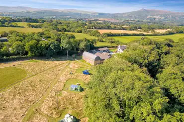 Aerial of the site