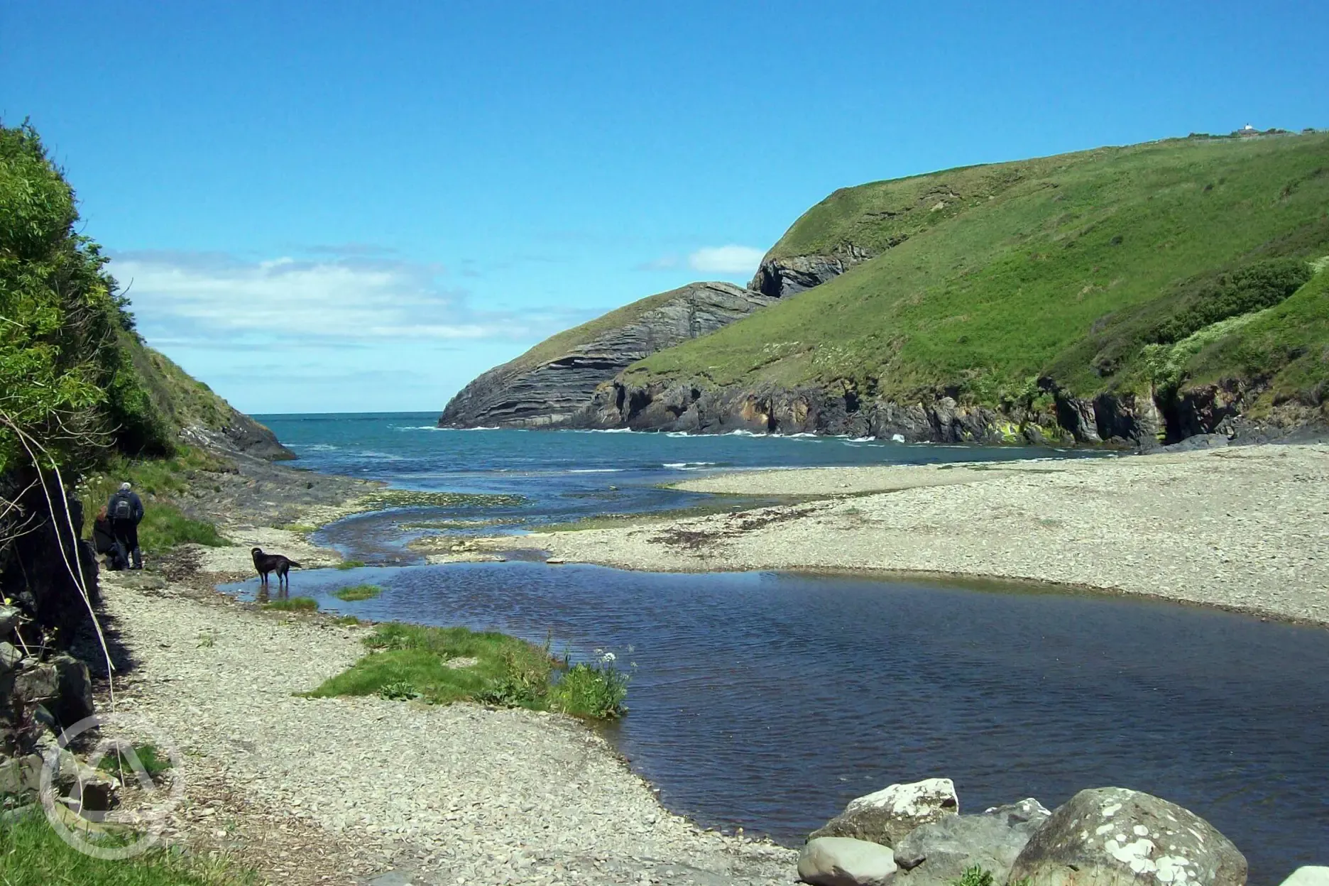 Ceibwr beach