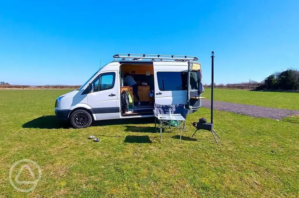 Non electric grass touring pitches