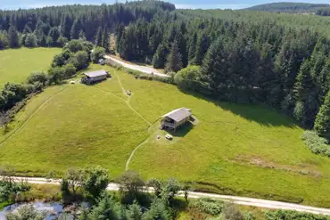 Aerial of the site