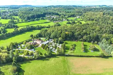 Aerial of Haywood Farm Caravan and Camping Park
