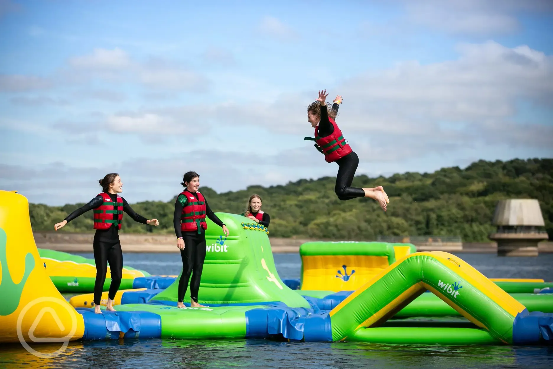 Inflatable obstacle course 