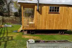 The Shepherd Hut exterior 