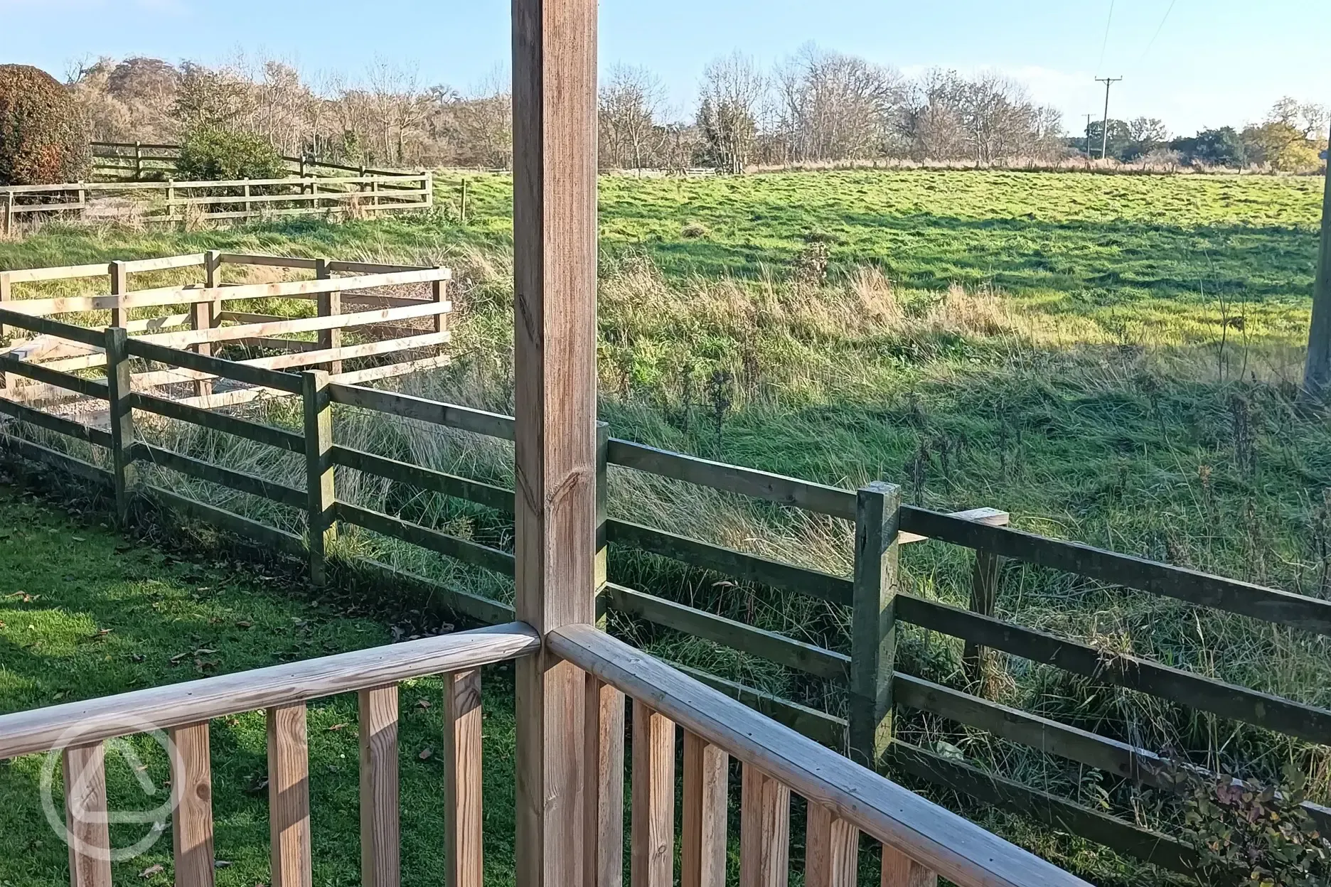 Shepherd's hut view