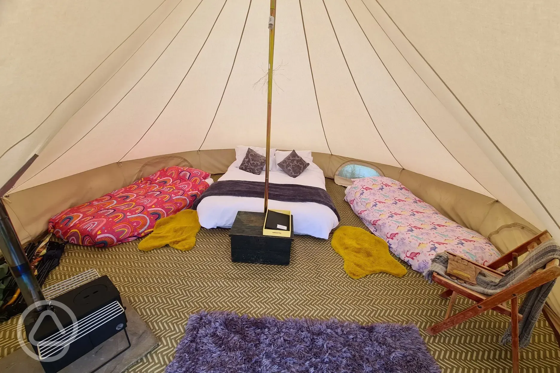 Large bell tent