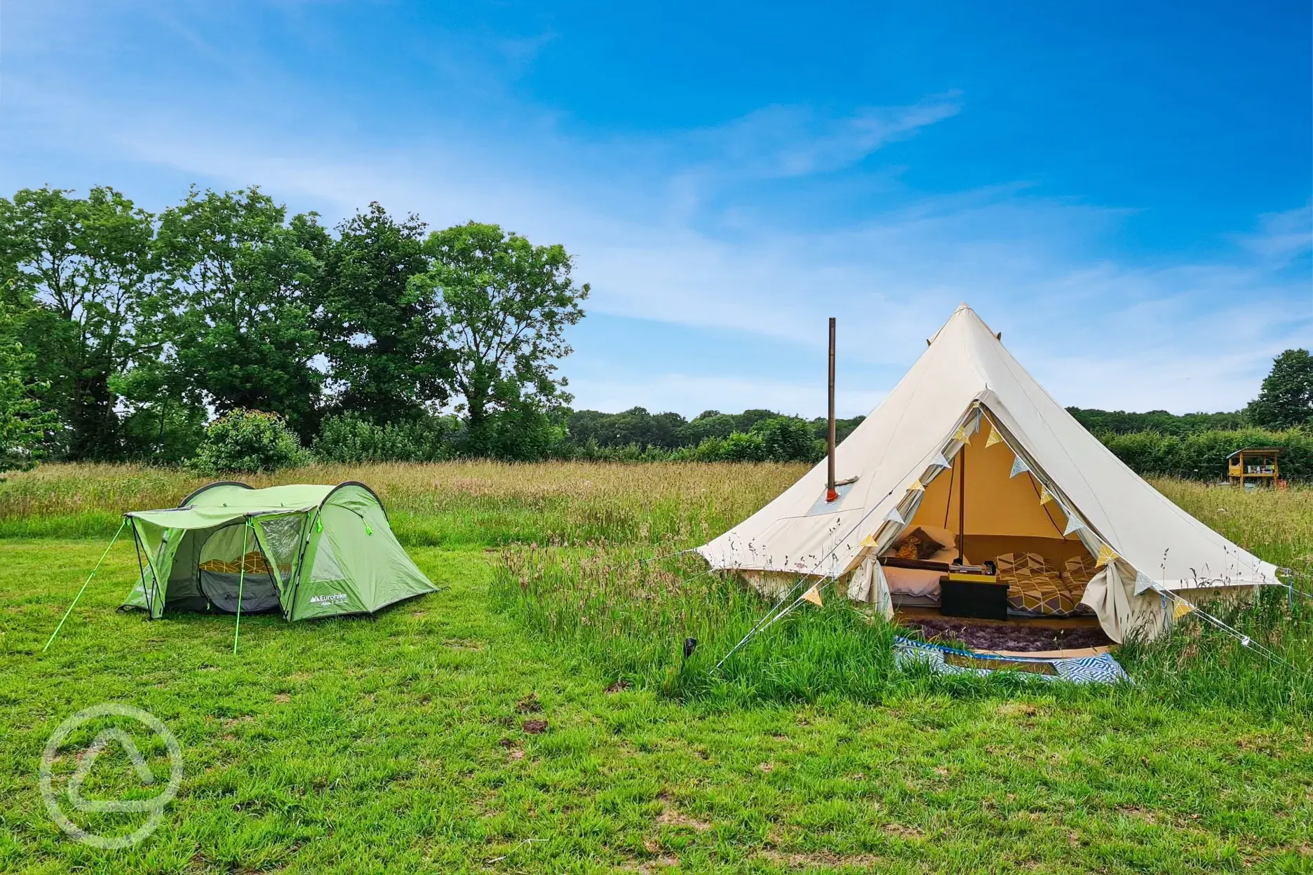 Camping and glamping