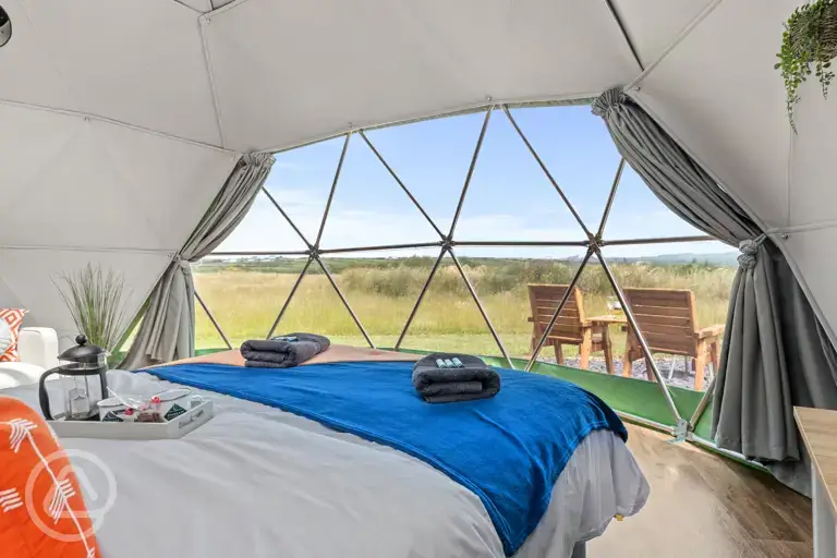 Orion geodome interior