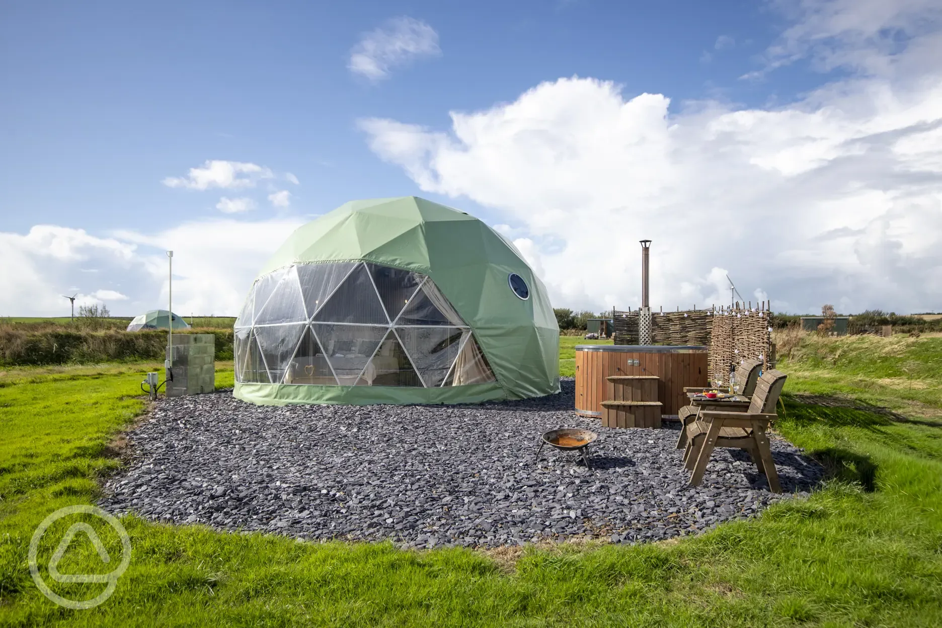 Aries geodome exterior
