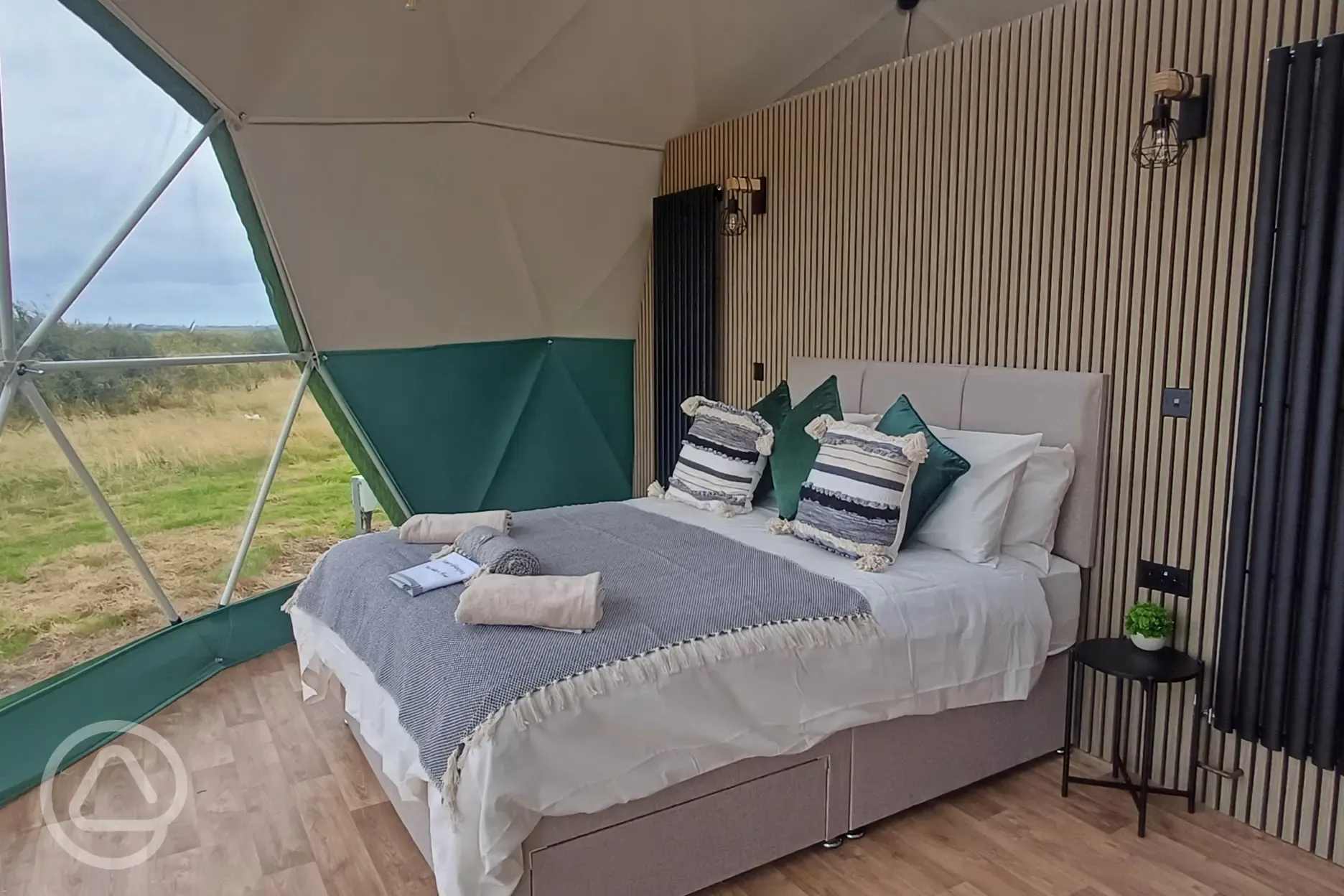 Aries geodome interior