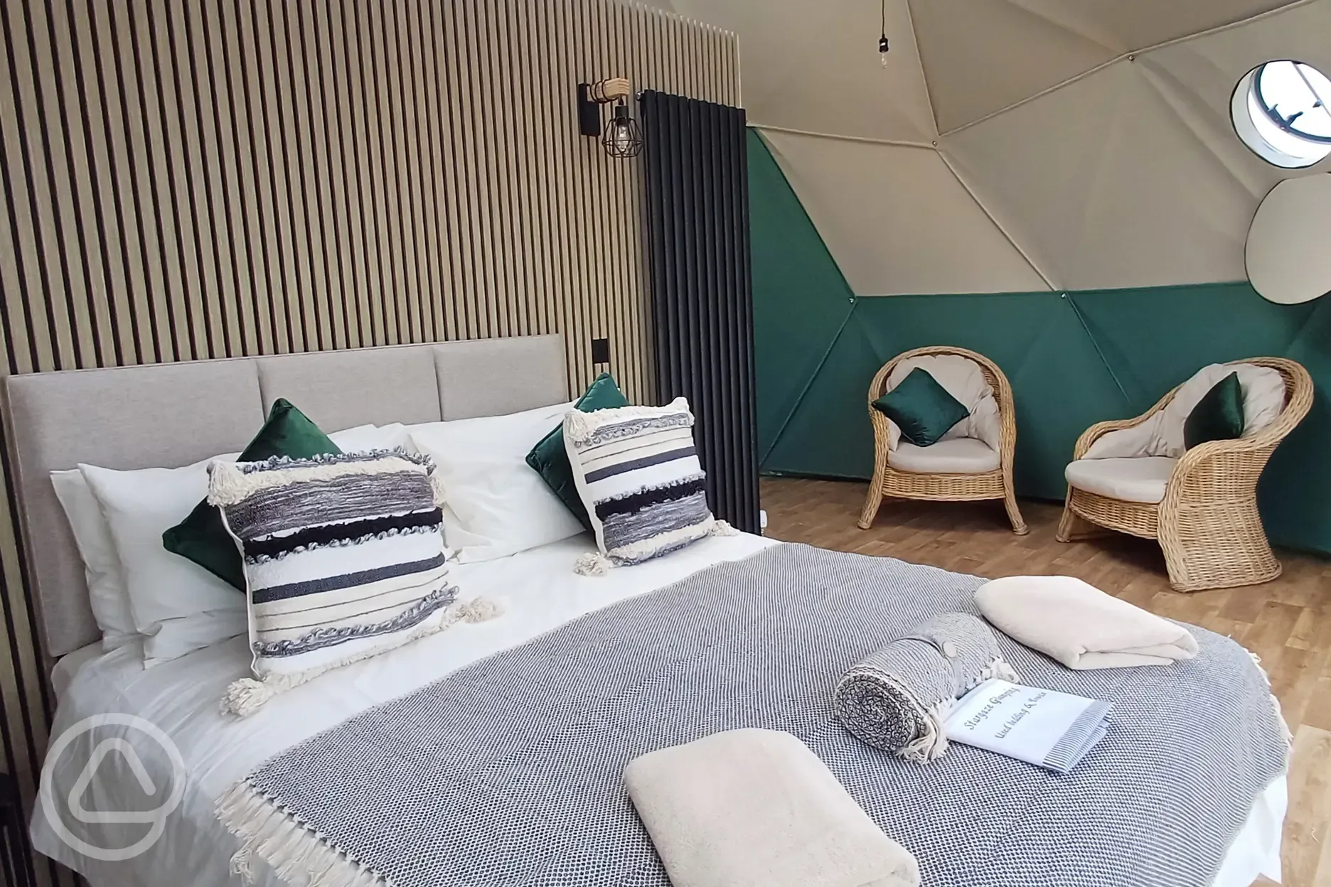 Aries geodome interior