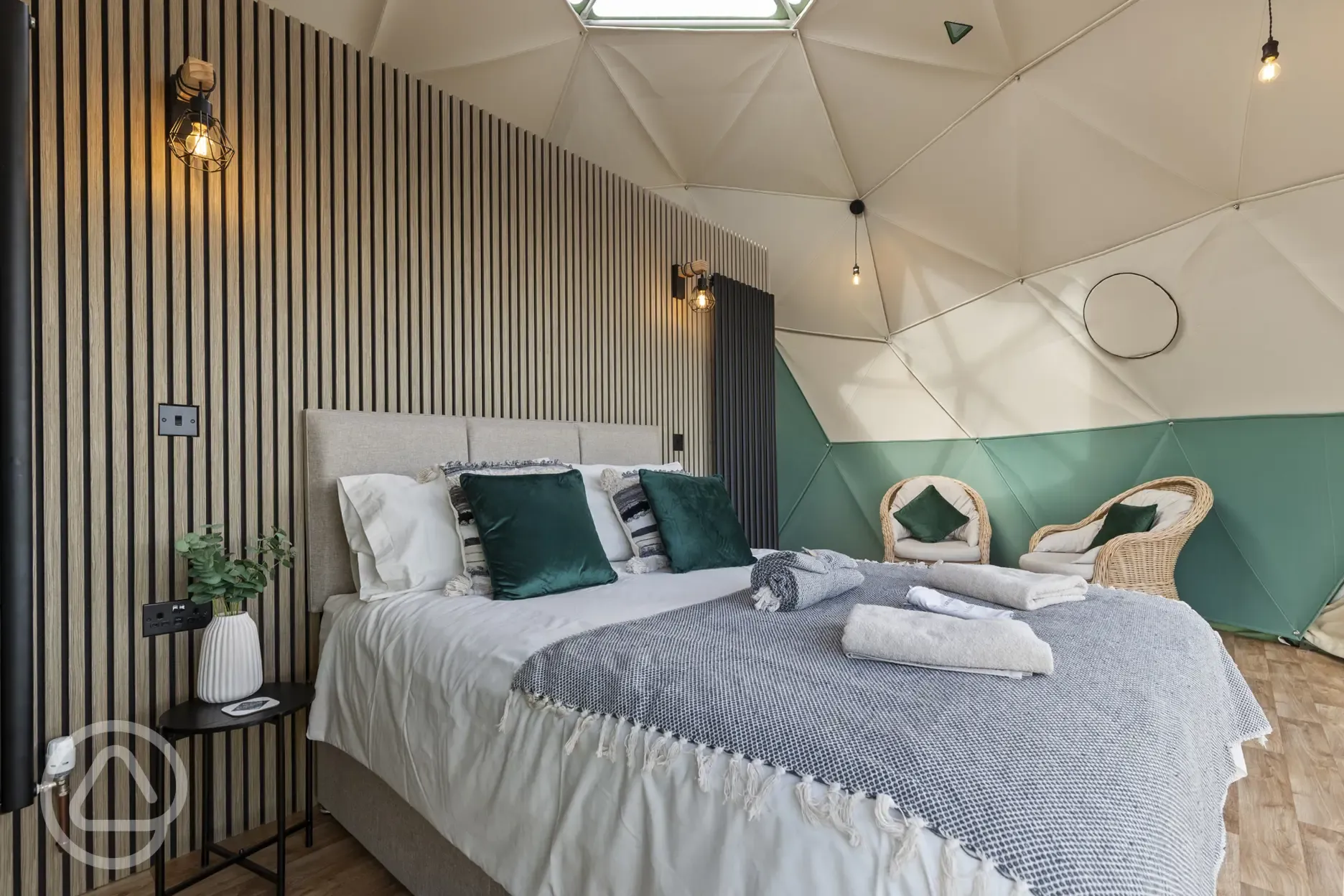 Aries geodome interior