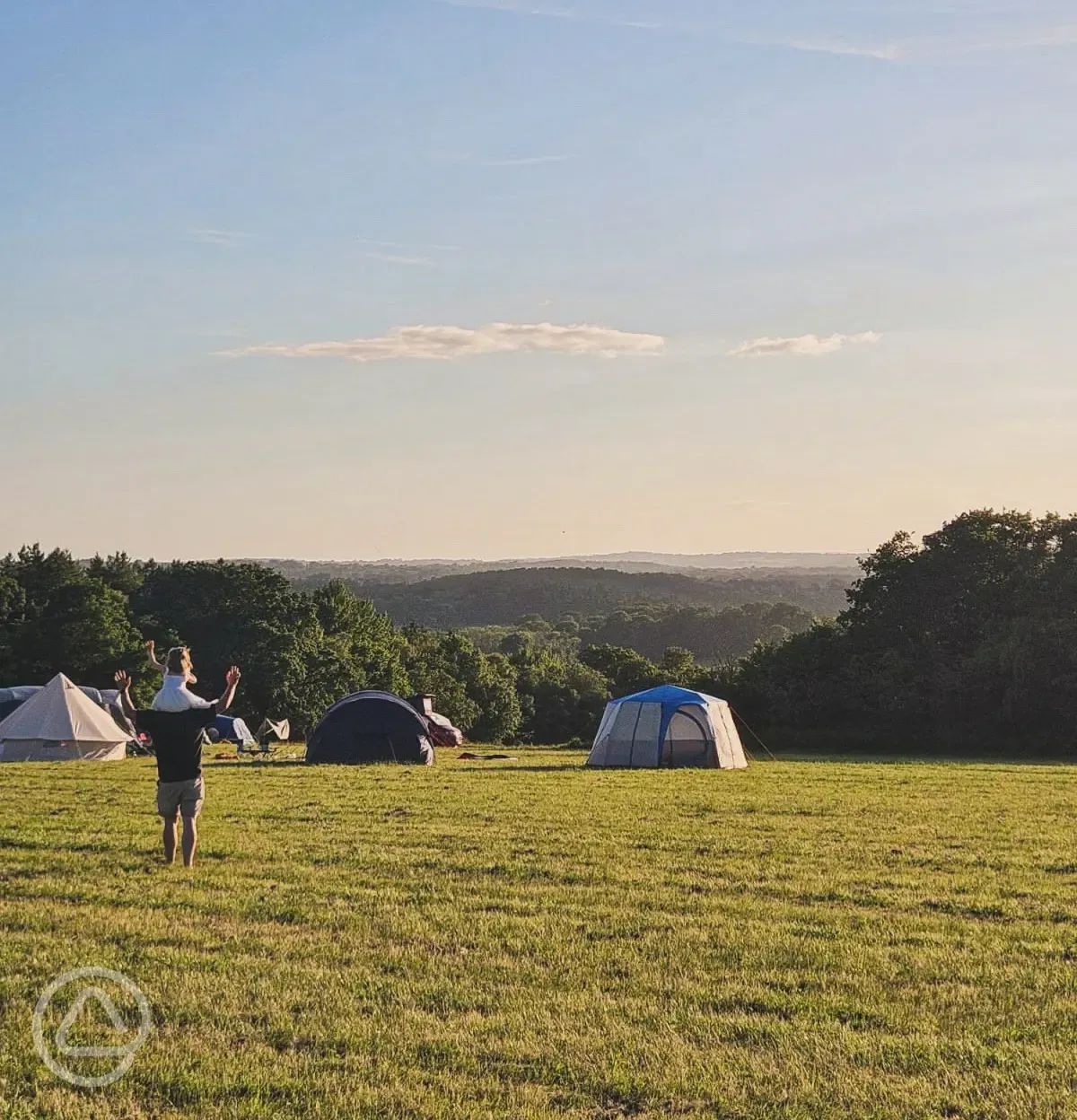 Large non electric grass pitches