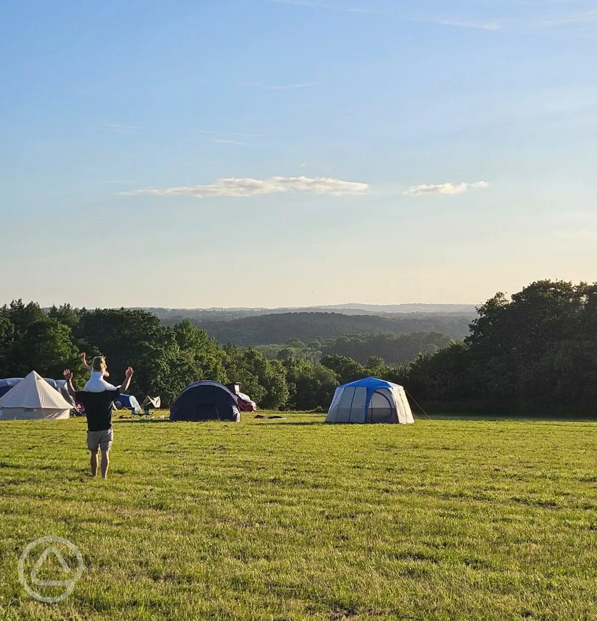 Large non electric grass pitches