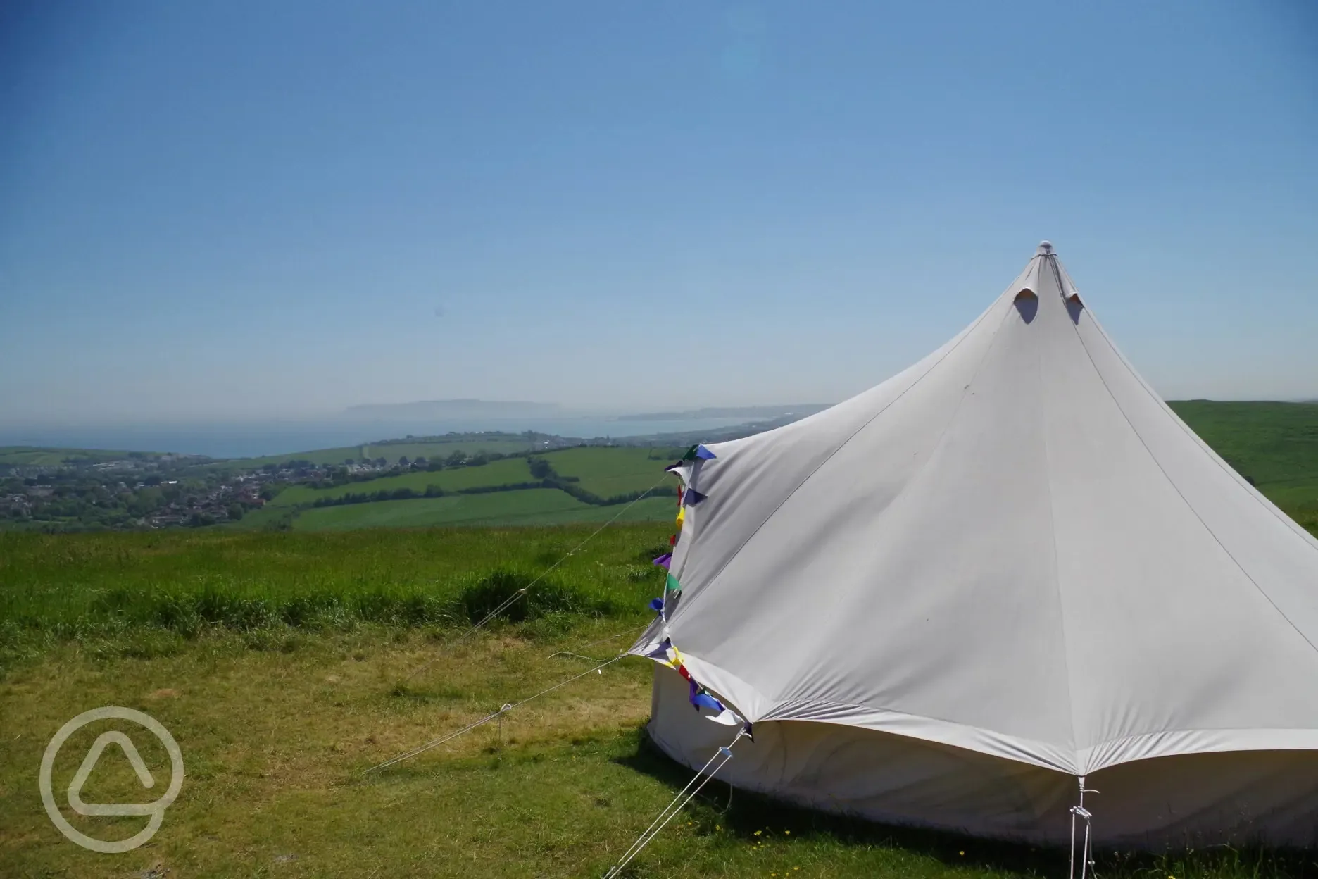 Unfurnished bell tent 