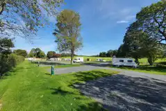 Fully serviced hardstanding pitches