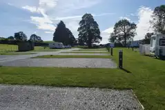 Fully serviced hardstanding pitches