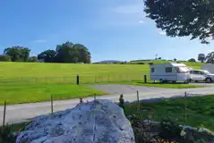 Fully serviced hardstanding pitches