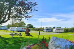 Fully serviced hardstanding pitches