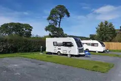Fully serviced hardstanding pitches
