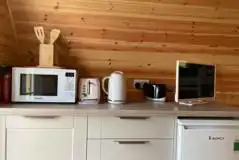 Camping pod kitchen