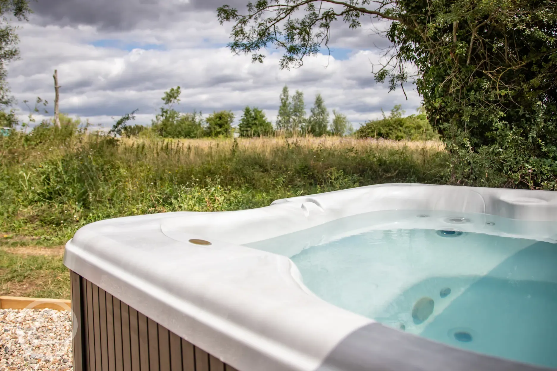 The Nest with private hot tub