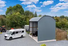 Hardstanding Aeries gravel stop-over pitches with optional electric