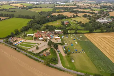 Aerial of the site