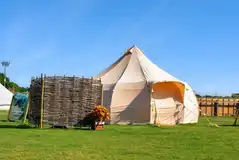 Luna bell tents at Wroxham Barns Luna bell tents at Wroxham Barns